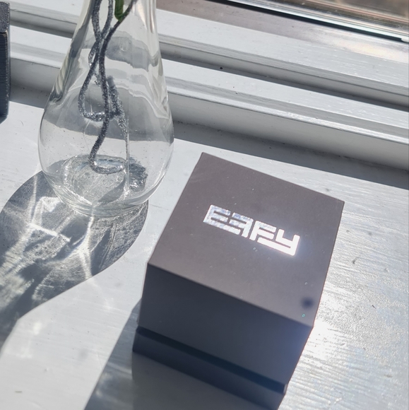 Effy NWTs 18KT Gold Over Sterling Silver Rainbow Diamond and Sapphire Ring - Picture 3 of 9